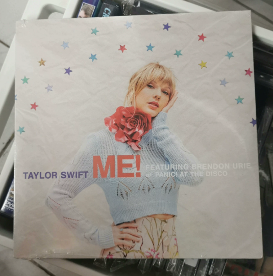 Taylor Swift Featuring Brendon Urie - Me! (7", Single, Ltd)