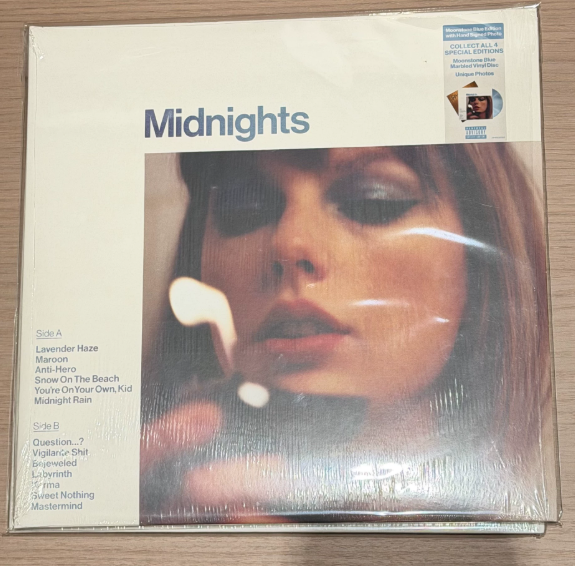 Taylor Swift - Midnights (LP, Album, S/Edition, Blu)