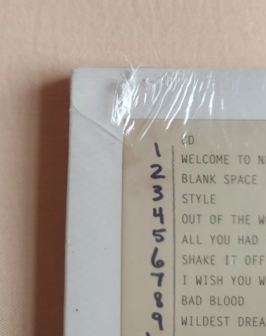 Taylor Swift – 1989 Japanese First Press Deluxe CD – Pink Sticker – Sealed