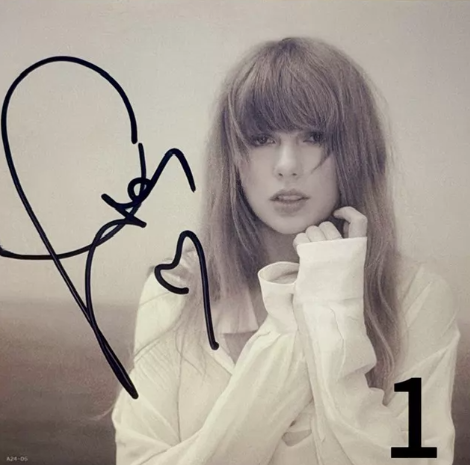 Taylor Swift - TTPD US Soft-Card Signed CD