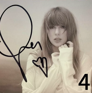 Taylor Swift - TTPD US Soft-Card Signed CD