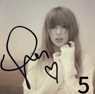 Taylor Swift - TTPD US Soft-Card Signed CD