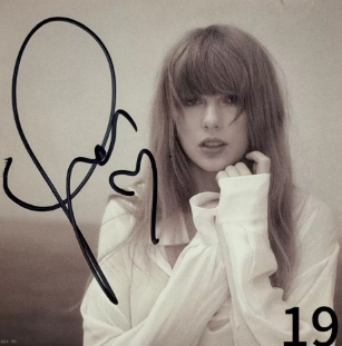 Taylor Swift - TTPD US Soft-Card Signed CD