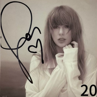 Taylor Swift - TTPD US Soft-Card Signed CD