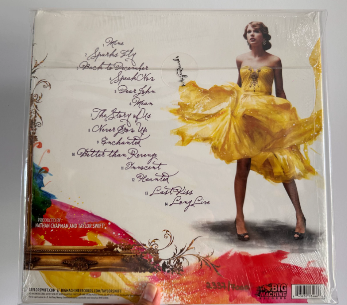 Taylor Swift – Speak Now RSD US Smoke Numbered Vinyl