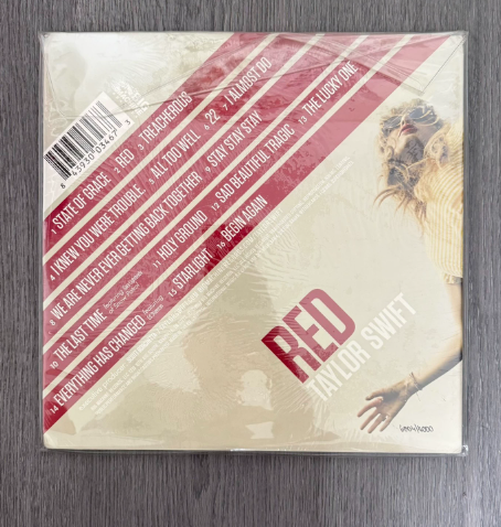 Taylor Swift – Red RSD Clear Numbered Vinyl Sealed