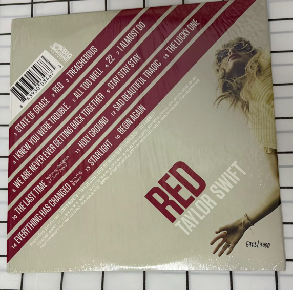 Taylor Swift – Red RSD EU Clear Vinyl