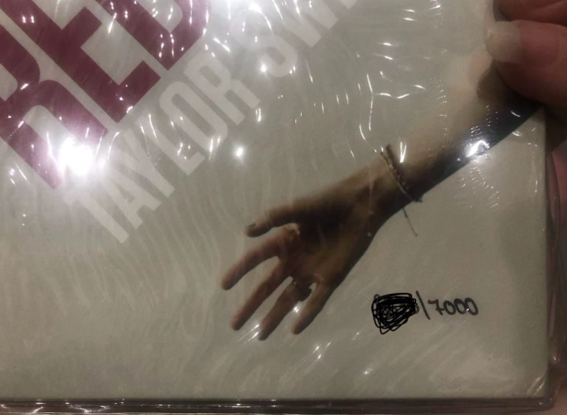 Taylor Swift – Red RSD Numbered Clear Vinyl Sealed