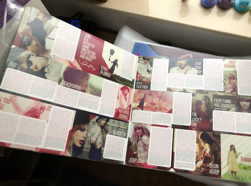 Taylor Swift – Red RSD US Clear Numbered Vinyl