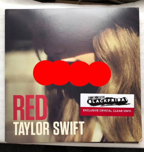 Taylor Swift – Red RSD US Clear Numbered Vinyl