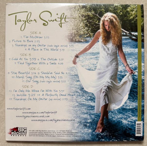 Taylor Swift – Debut RSD EU Blue Vinyl Sealed