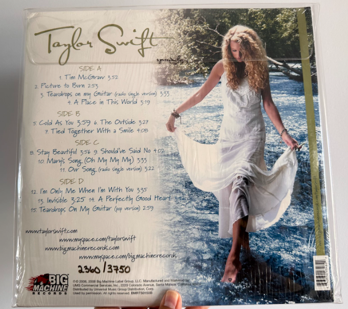 Taylor Swift – Debut RSD Blue US Numbered Vinyl