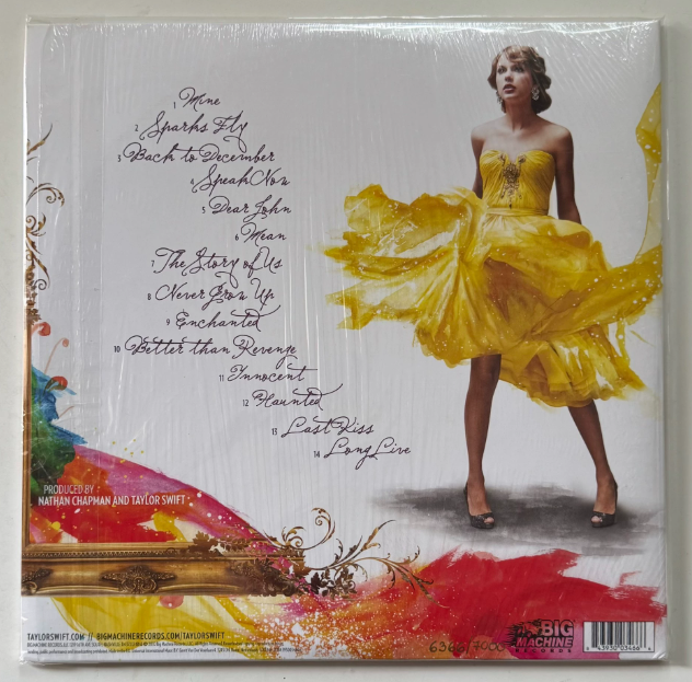 Taylor Swift – Speak Now RSD Smoke Vinyl Open