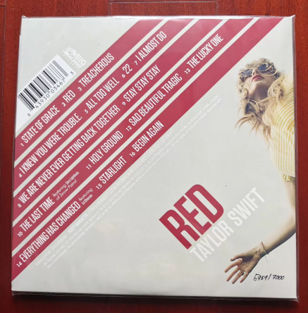 Taylor Swift – Red RSD EU Clear Vinyl