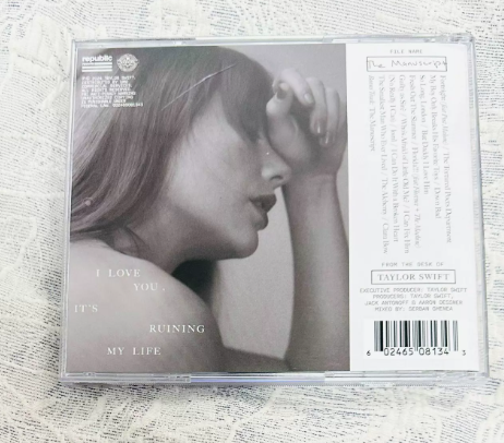 Taylor Swift – The Tortured Poets Department Signed US CD