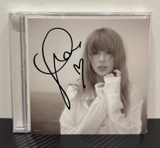 Taylor Swift - The Tortured Poets Department First Batch Hard Card Selection Signed CD