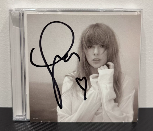 Taylor Swift - The Tortured Poets Department First Batch Hard Card Selection Signed CD