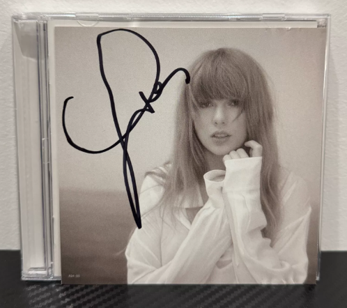 Taylor Swift - The Tortured Poets Department First Batch Hard Card Selection Signed CD