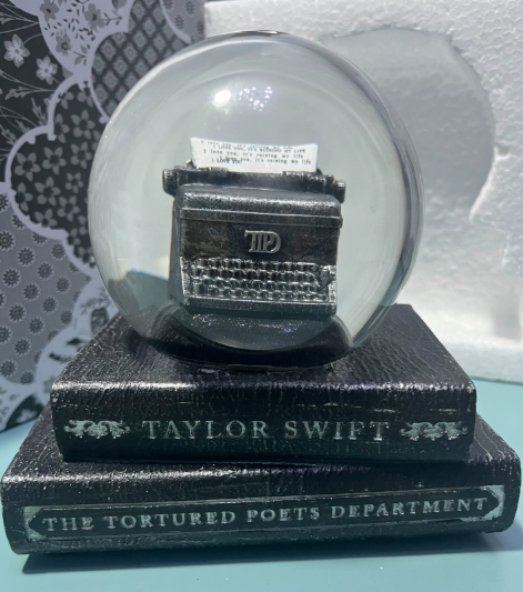 Taylor Swift – The Tortured Poets Department Typewriter Snow Globe