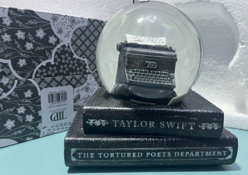 Taylor Swift – The Tortured Poets Department Typewriter Snow Globe