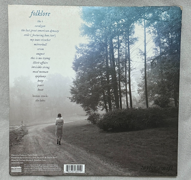 Taylor Swift - Folklore (2xLP, Album, Dlx, Ltd, Lav)EU (NM/VG+)