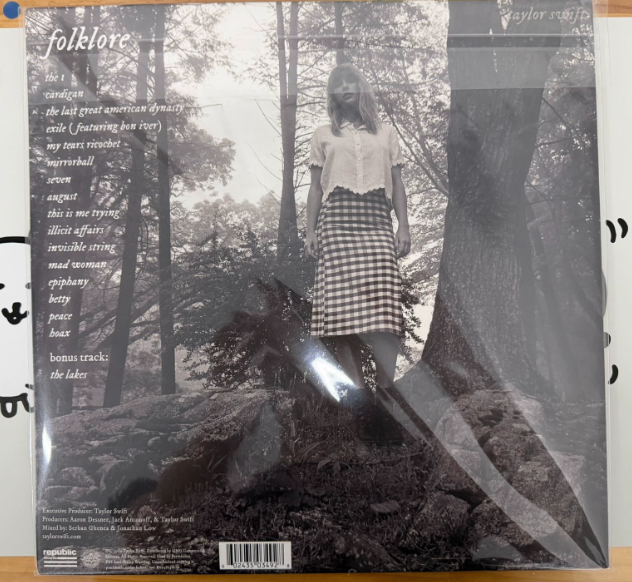 Taylor Swift – folklore “in the weeds” Green Vinyl 2LP (NM/NM)