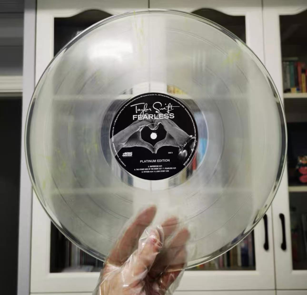 Taylor Swift Fearless RSD Metallic Gold Vinyl Limited Edition #241 Open Box Never Played Read Desc