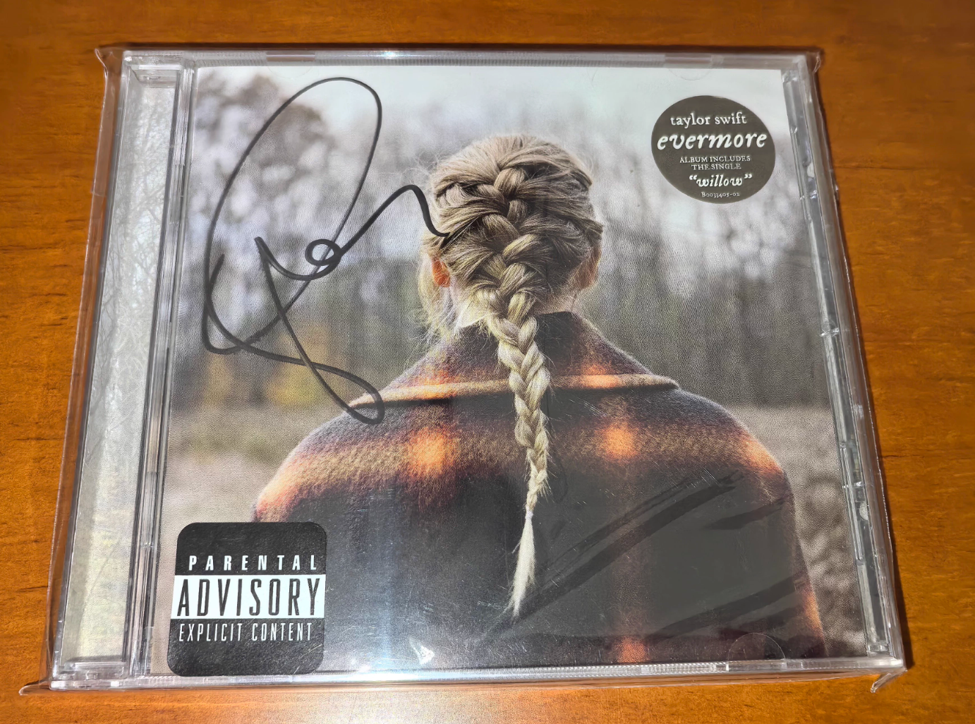 Taylor Swift Evermore Signed CD Sealed