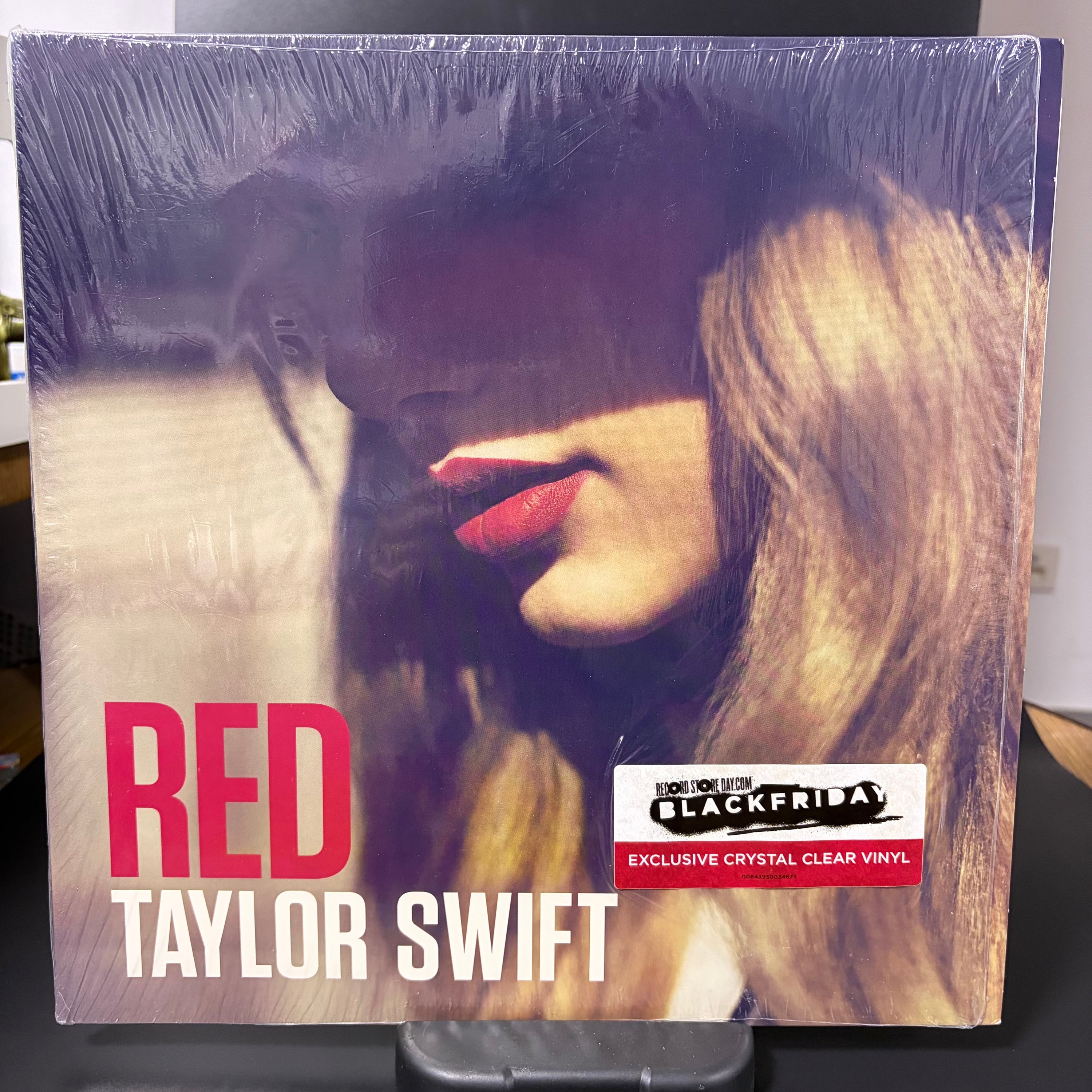 Taylor Swift Red Clear Vinyl (Numbered 4815, Opened Only, Perfect Condition)