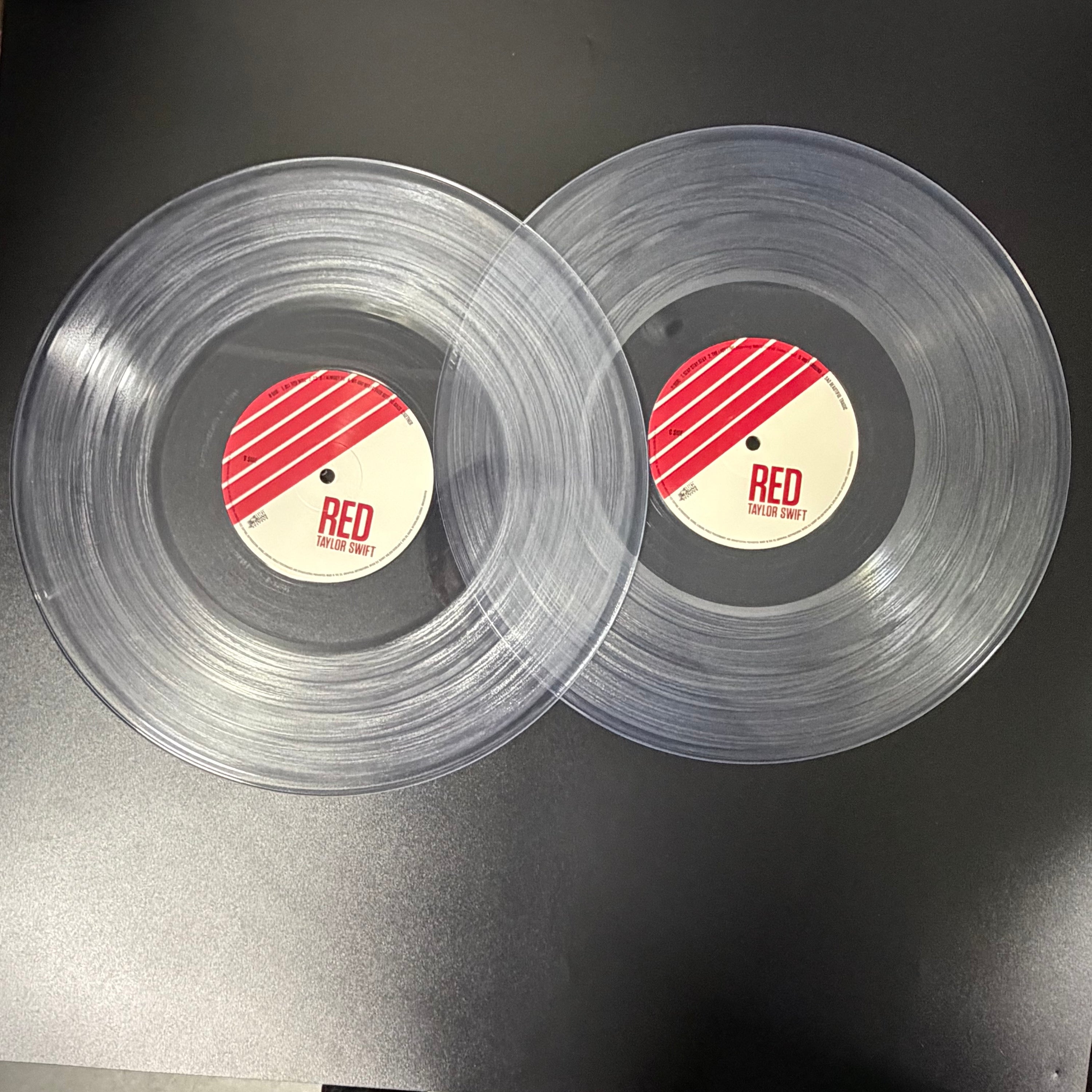 Taylor Swift Red Clear Vinyl (Numbered 4815, Opened Only, Perfect Condition)