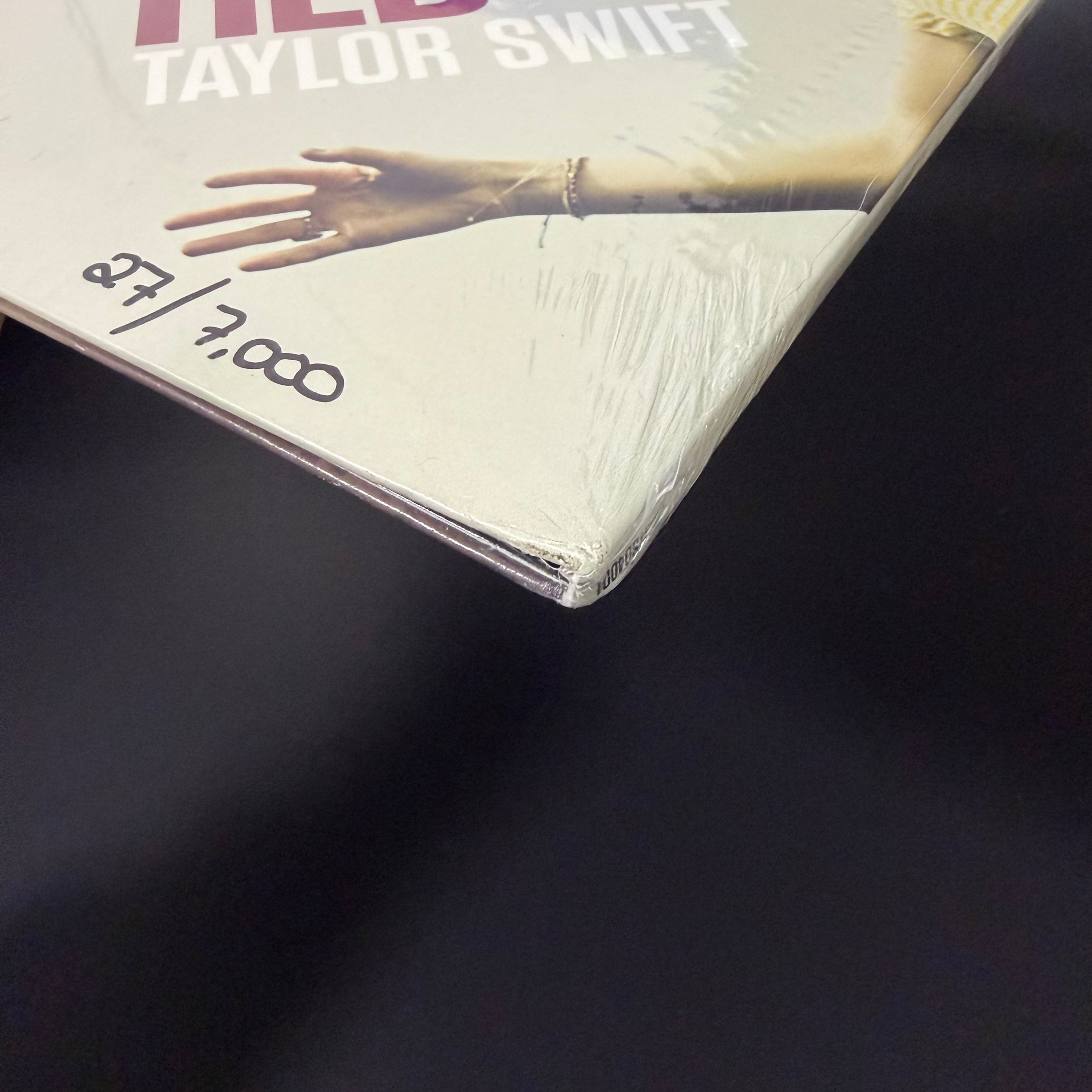 Taylor Swift Red Clear Vinyl (Numbered 27, Brand New Unopened)