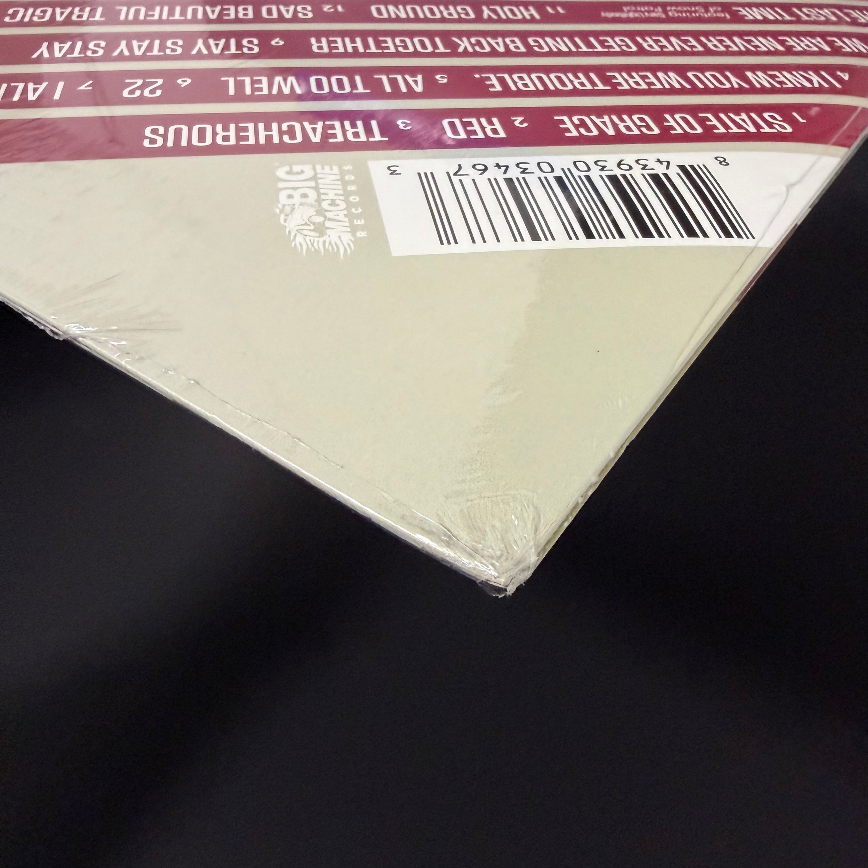 Taylor Swift Red Clear Vinyl (Numbered 27, Brand New Unopened)