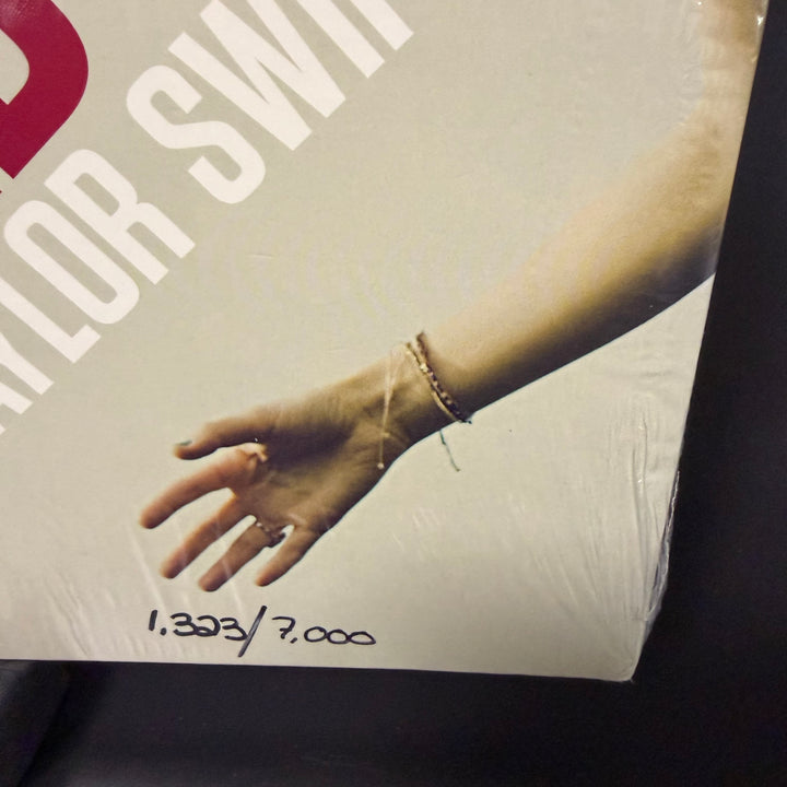 Taylor Swift Red Clear Vinyl (Numbered 1323, Brand New Unopened)