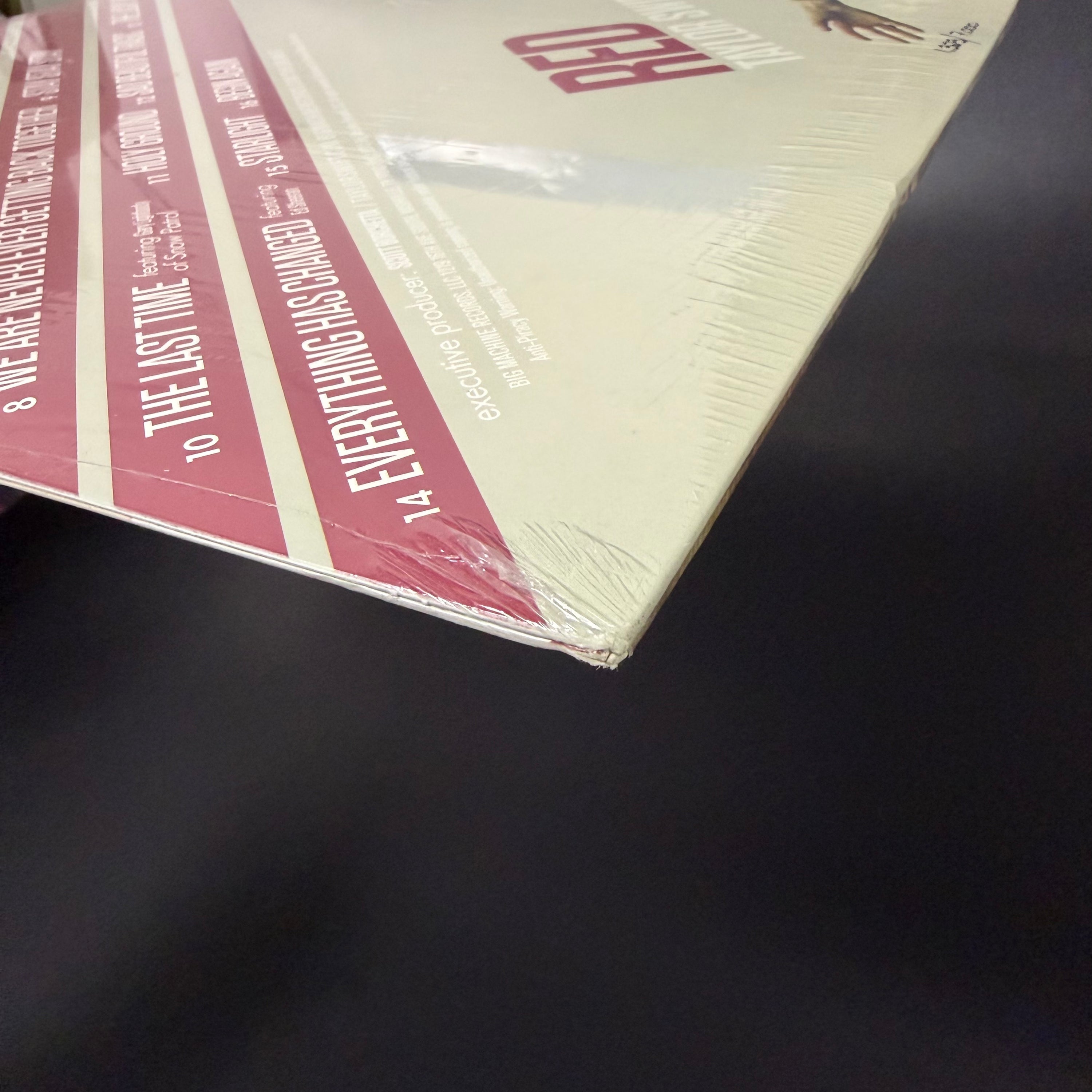 Taylor Swift Red Clear Vinyl (Numbered 1323, Brand New Unopened)