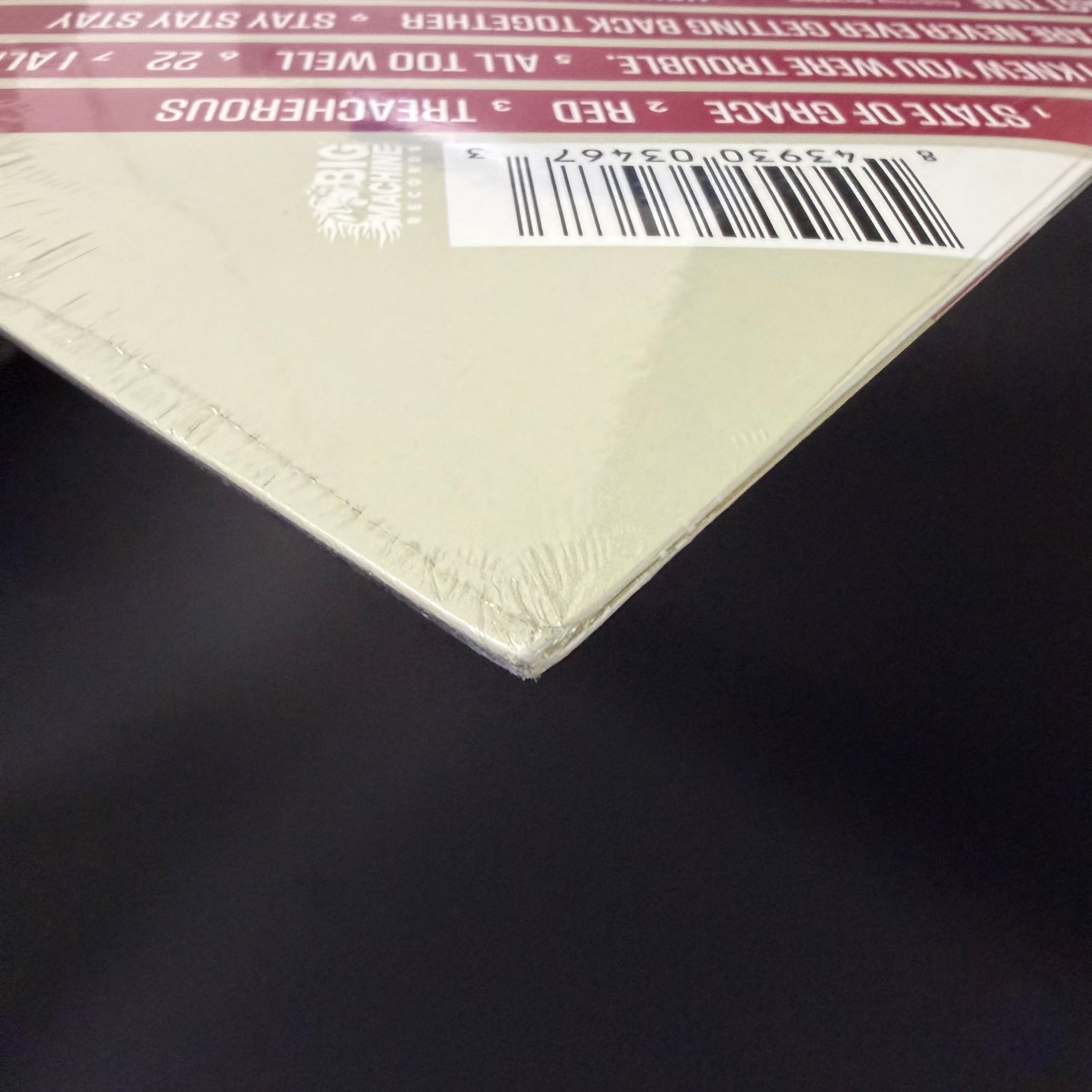 Taylor Swift Red Clear Vinyl (Numbered 1323, Brand New Unopened)