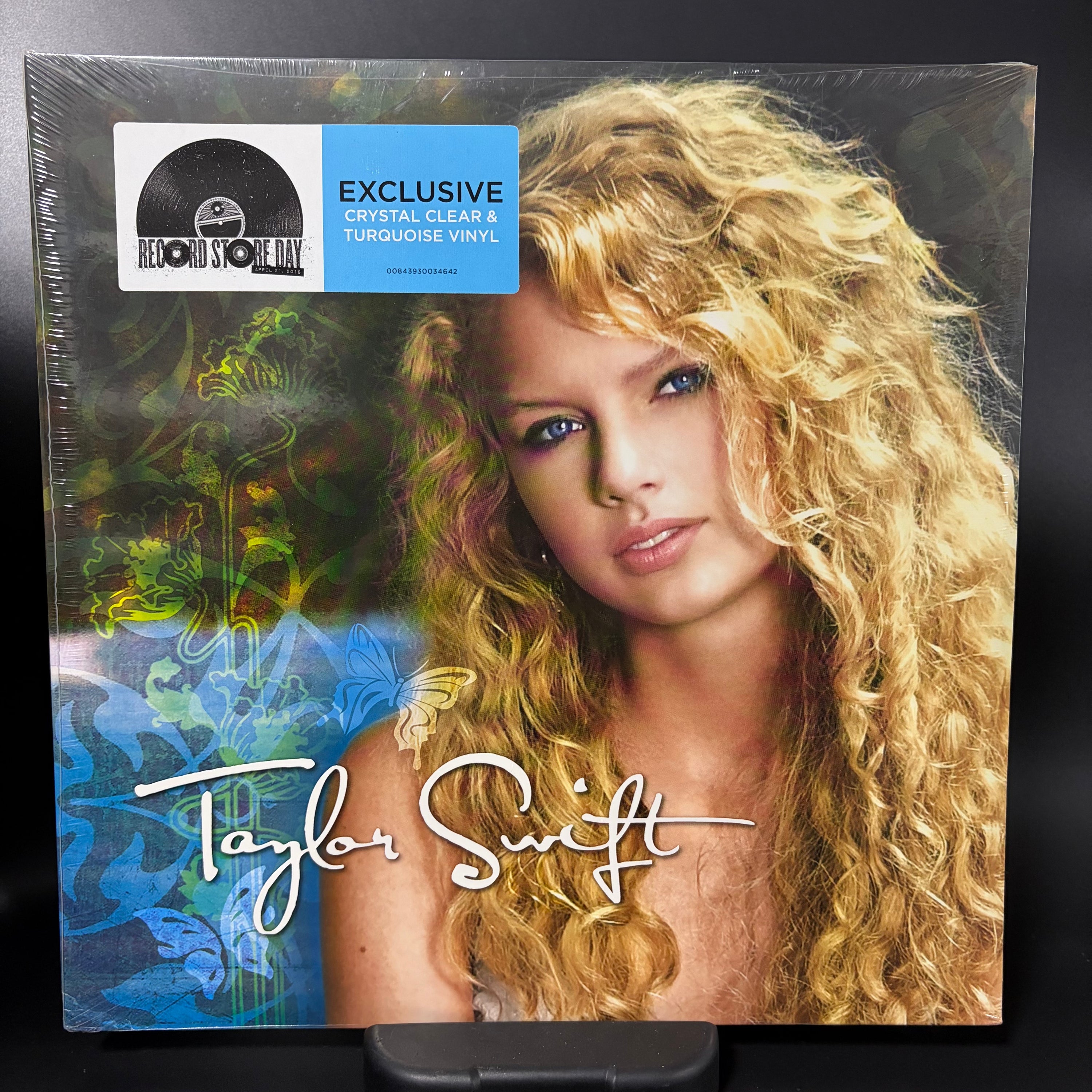 Taylor Swift Debut (RSD Exclusive Crystal Clear & Turquoise 2LP Vinyl, EURO Version, Brand New Unopened)