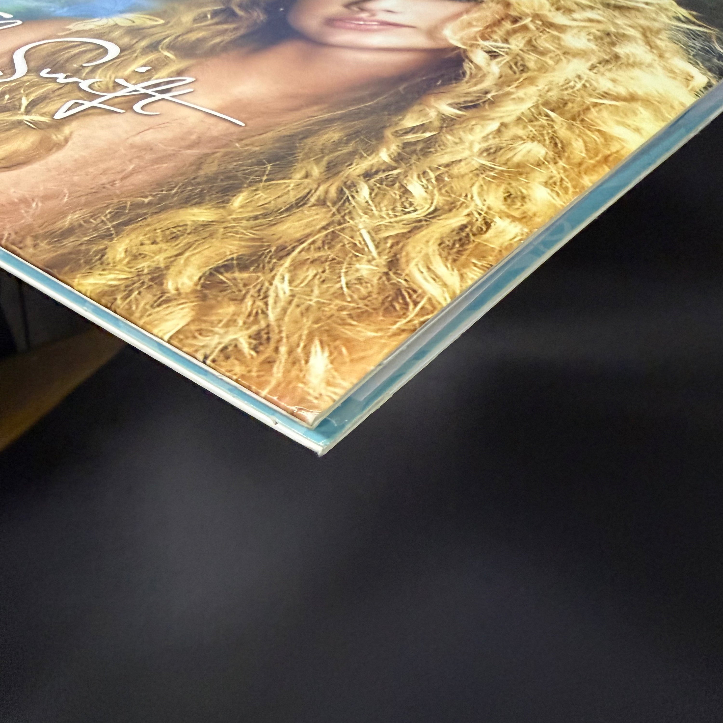 Taylor Swift Debut Self-Titled RSD Exclusive 2LP Vinyl (Crystal Clear & Turquoise, Opened Only)