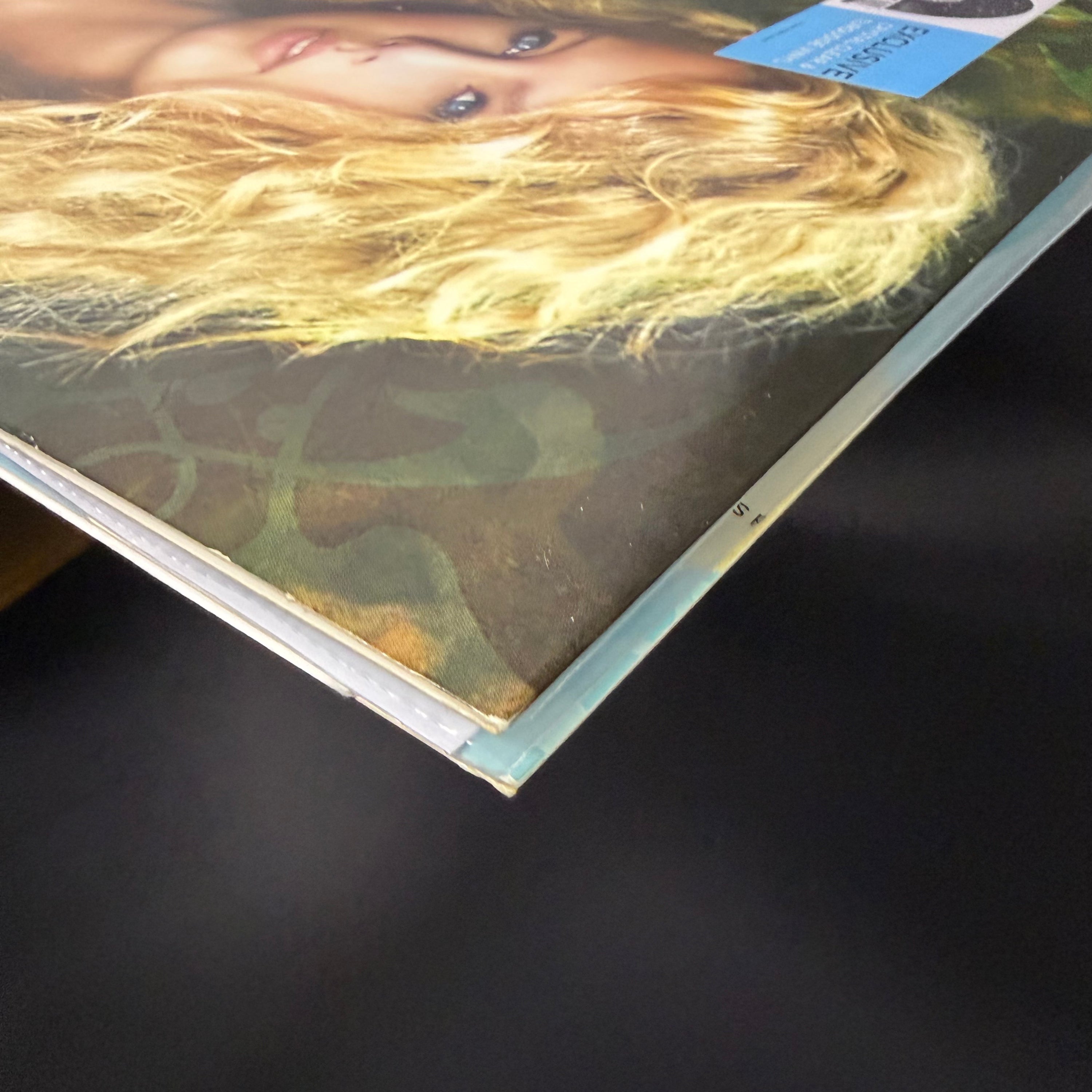 Taylor Swift Debut Self-Titled RSD Exclusive 2LP Vinyl (Crystal Clear & Turquoise, Opened Only)
