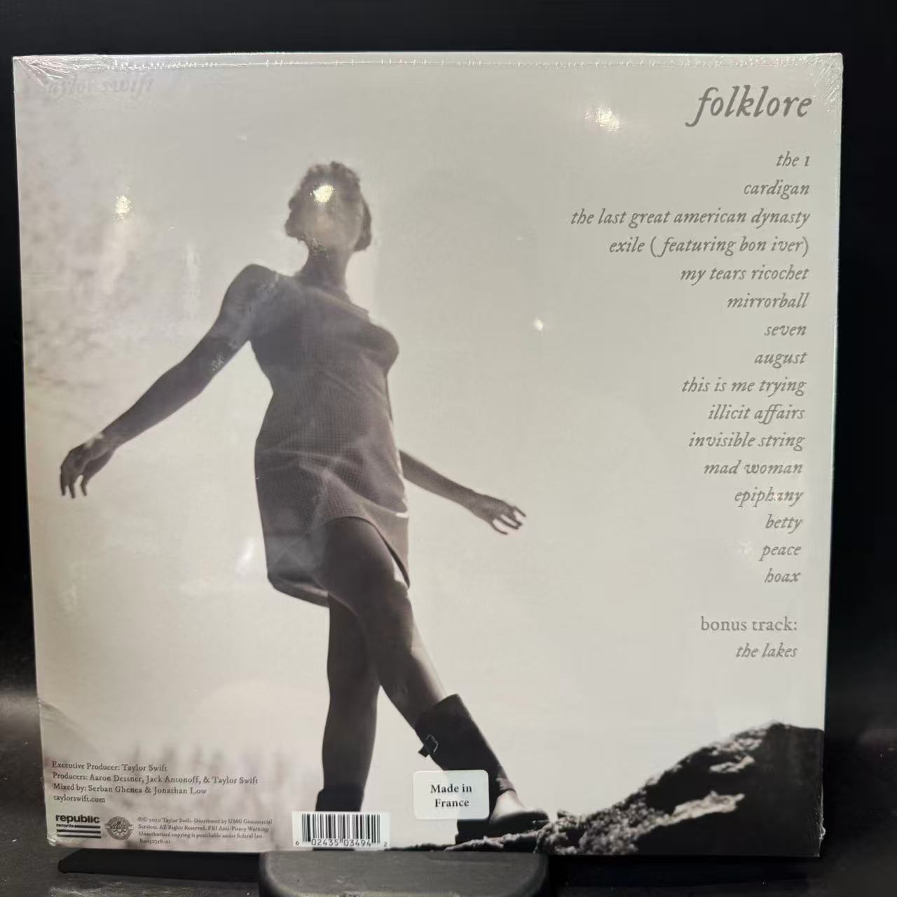Taylor Swift - Folklore (2xLP, Album, Dlx, Ltd, Sil) (M/VG+)