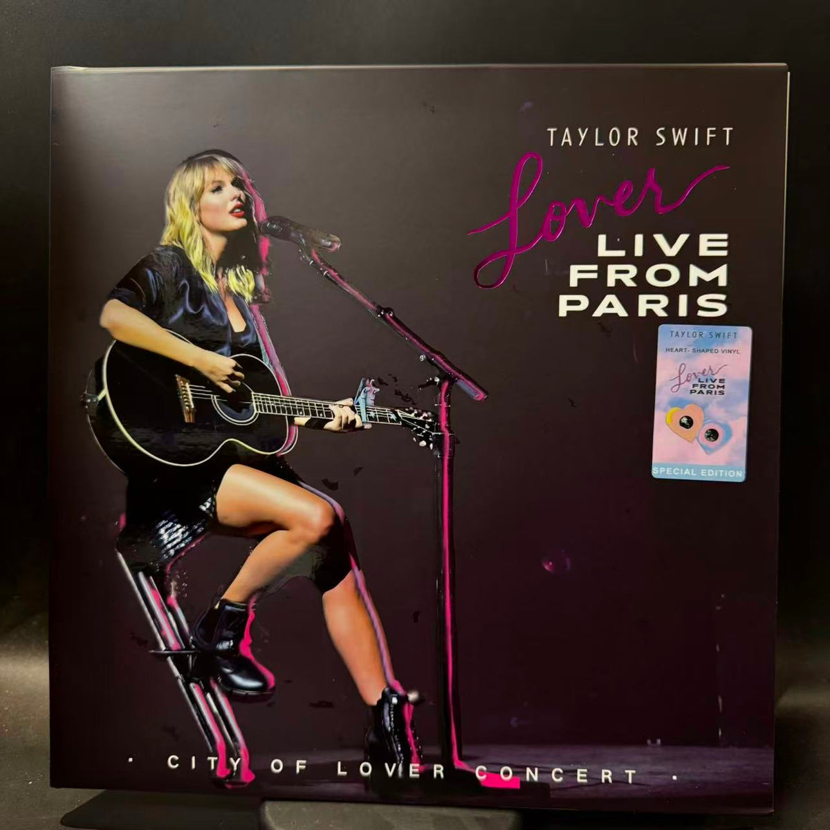 Taylor Swift - Lover (Live From Paris) (8", Shape, Pin + 8", Shape, Pin + Comp, RE, RP, S/)