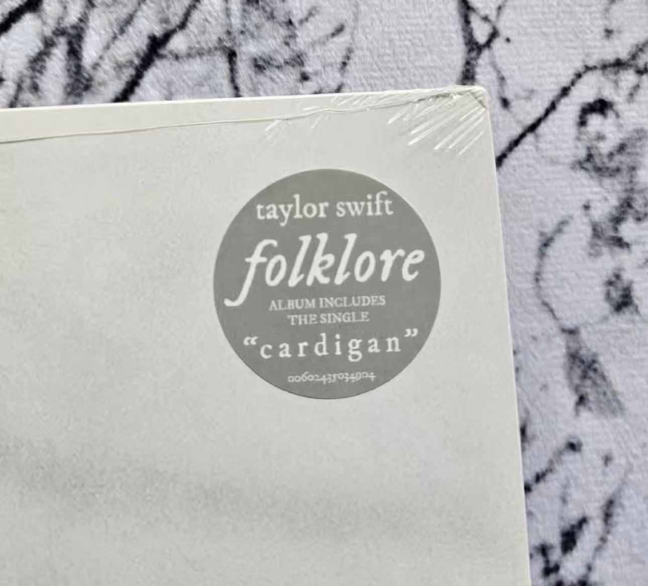 Taylor Swift folklore "Eight Treasures" Vinyl (3rd Cover) EU Grey Variant Sealed Read Desc Rare