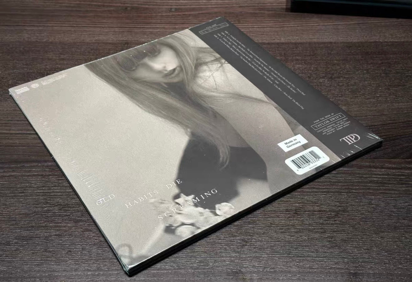 Taylor Swift The Tortured Poets Department Black Dog Deluxe 4LP German Edition Sealed Read Desc