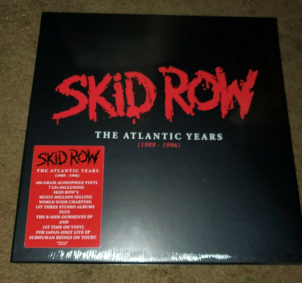 Skid Row : The Atlantic Years (1989 - 1996) (LP, Album, RE + 2xLP, Album, RE + 12", EP, RE + 2x)