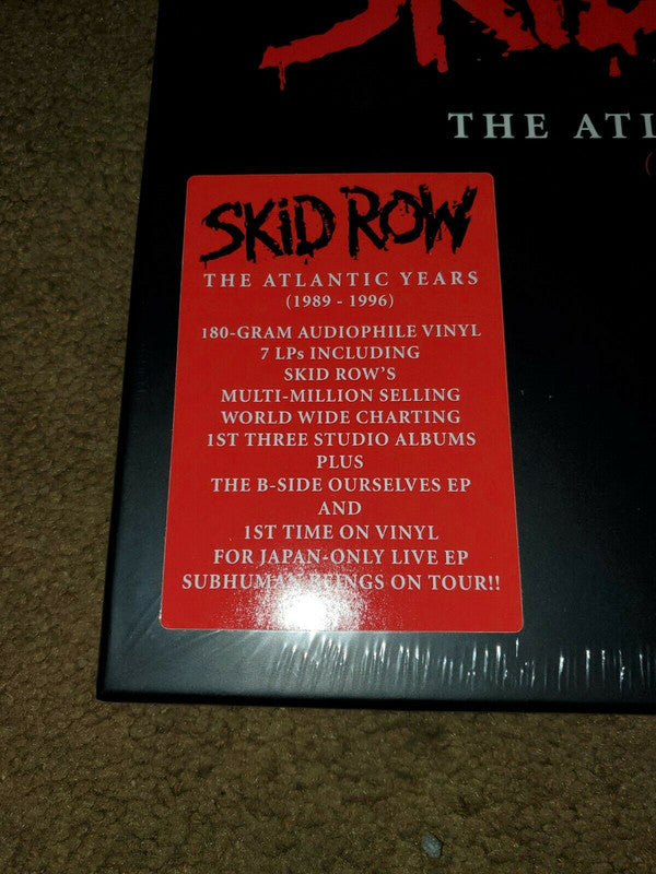 Skid Row : The Atlantic Years (1989 - 1996) (LP, Album, RE + 2xLP, Album, RE + 12", EP, RE + 2x)
