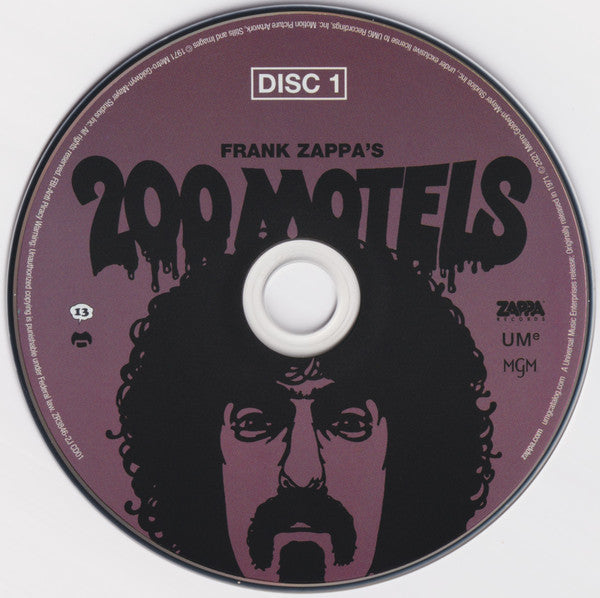 Frank Zappa Featuring The Mothers Of Invention*, The Royal Philharmonic Orchestra* : 200 Motels (Original Motion Picture Sound Track) (2xCD, Album, RE, RM)