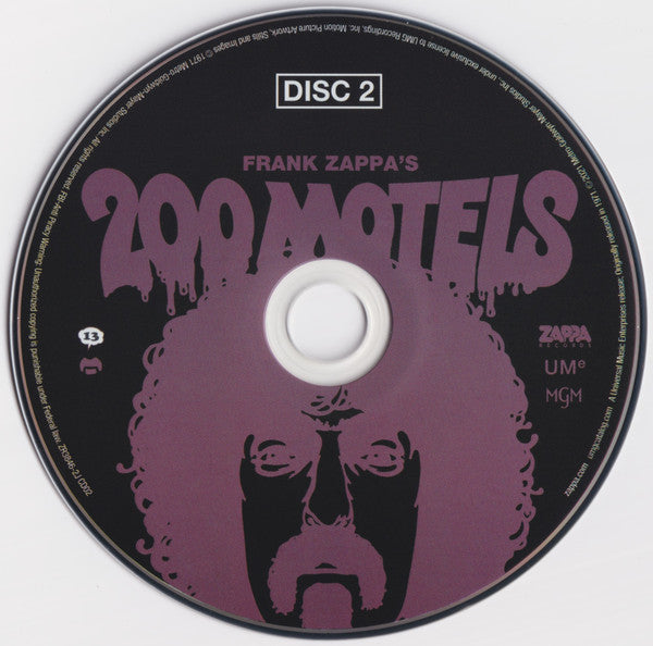 Frank Zappa Featuring The Mothers Of Invention*, The Royal Philharmonic Orchestra* : 200 Motels (Original Motion Picture Sound Track) (2xCD, Album, RE, RM)