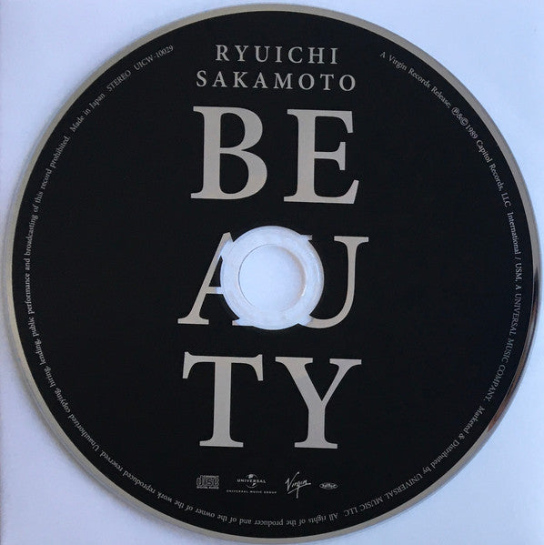 Ryuichi Sakamoto : Beauty (CD, Album, RE, RM, Pap)