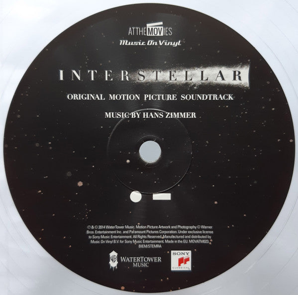 Hans Zimmer : Interstellar (Original Motion Picture Soundtrack) (2xLP, Album, Dlx, Ltd, Num, RE, S/Edition, Cle)