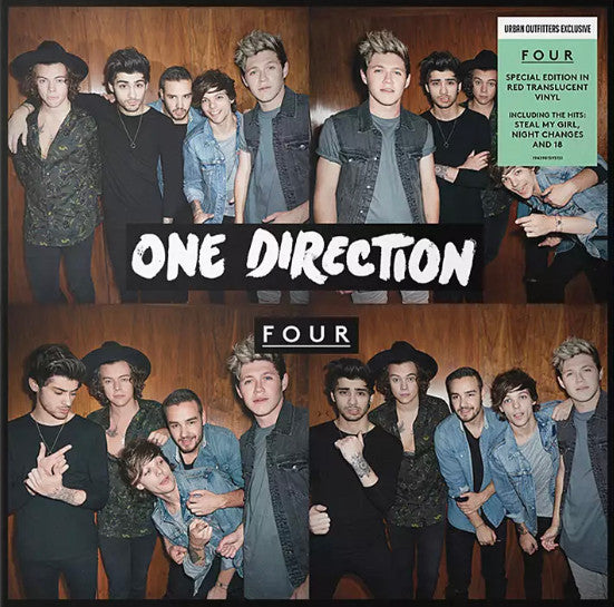 One Direction : FOUR (2xLP, Album, Dlx, Ltd, RE, S/Edition, Red)