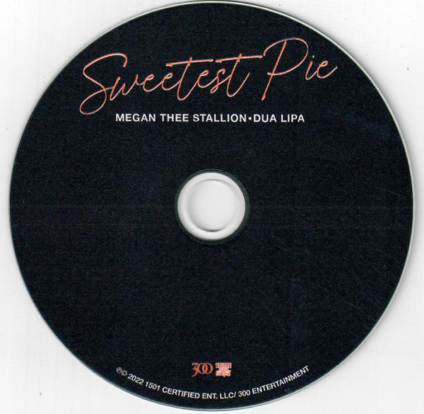 Megan Thee Stallion • Dua Lipa : Sweetest Pie (CDr, Single)